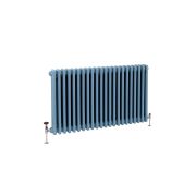 Milano Windsor - Traditional Horizontal Column Radiator - 3 Column - Blue Custom Colours