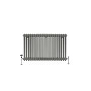 Milano Windsor - Traditional Horizontal Column Radiator - 3 Column - Grey Custom Colours