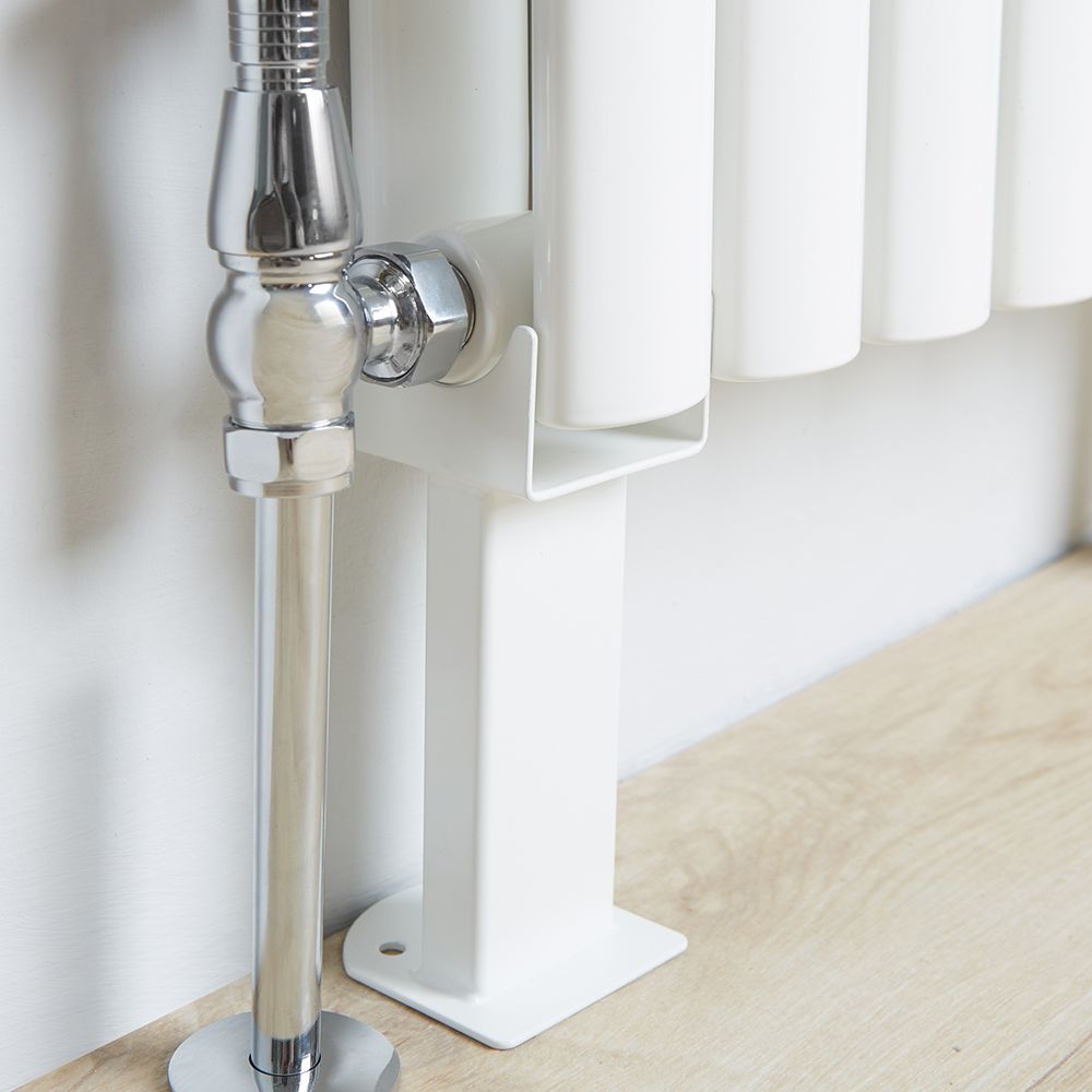 Milano - White Floor-Mounting Feet for Aruba, Capri & Java Designer ...