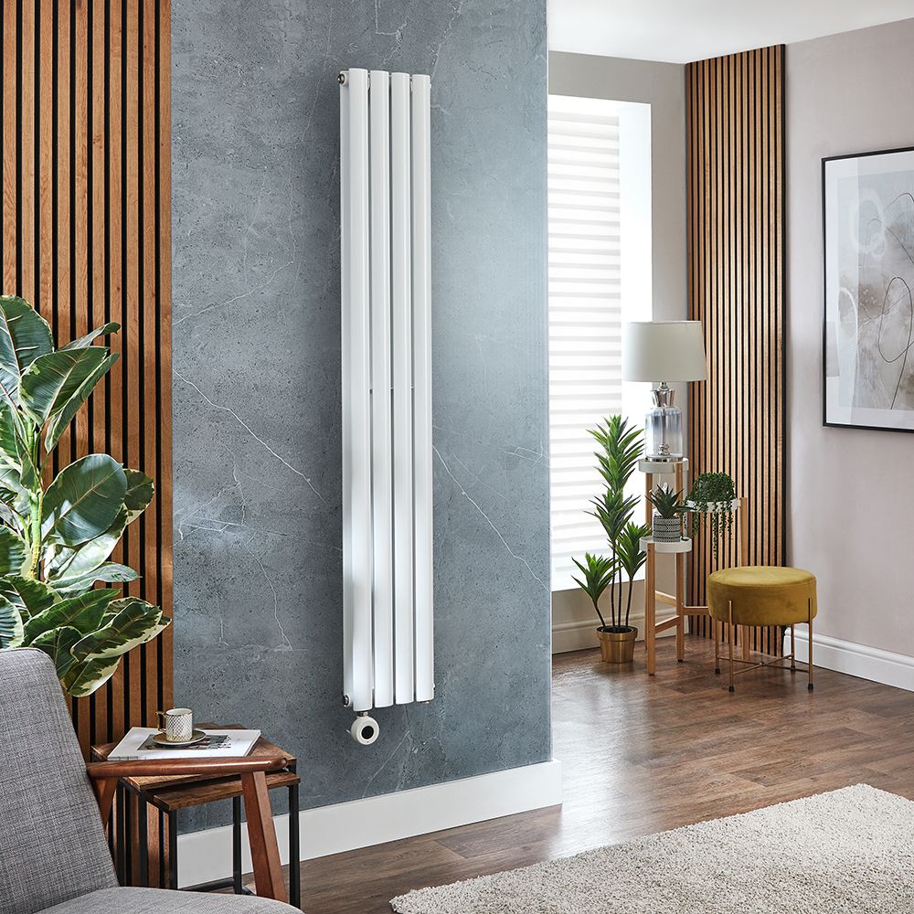 Radiator 400mm Milano Aruba White Radiators Milano Aruba Modern