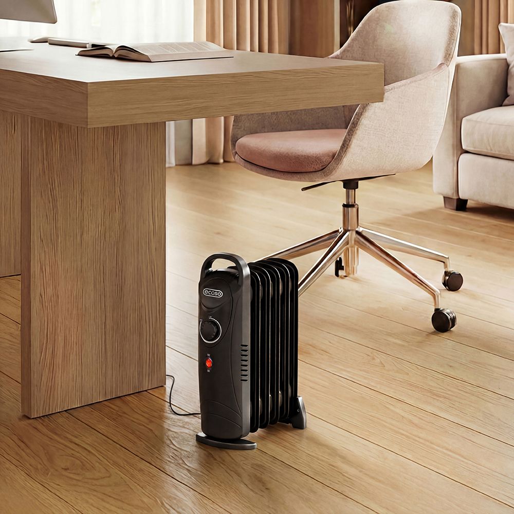 Ecoso Radiator ECOSO Orla - Modern 800W Electric Portable Oil Filled Radiator - Choice ...