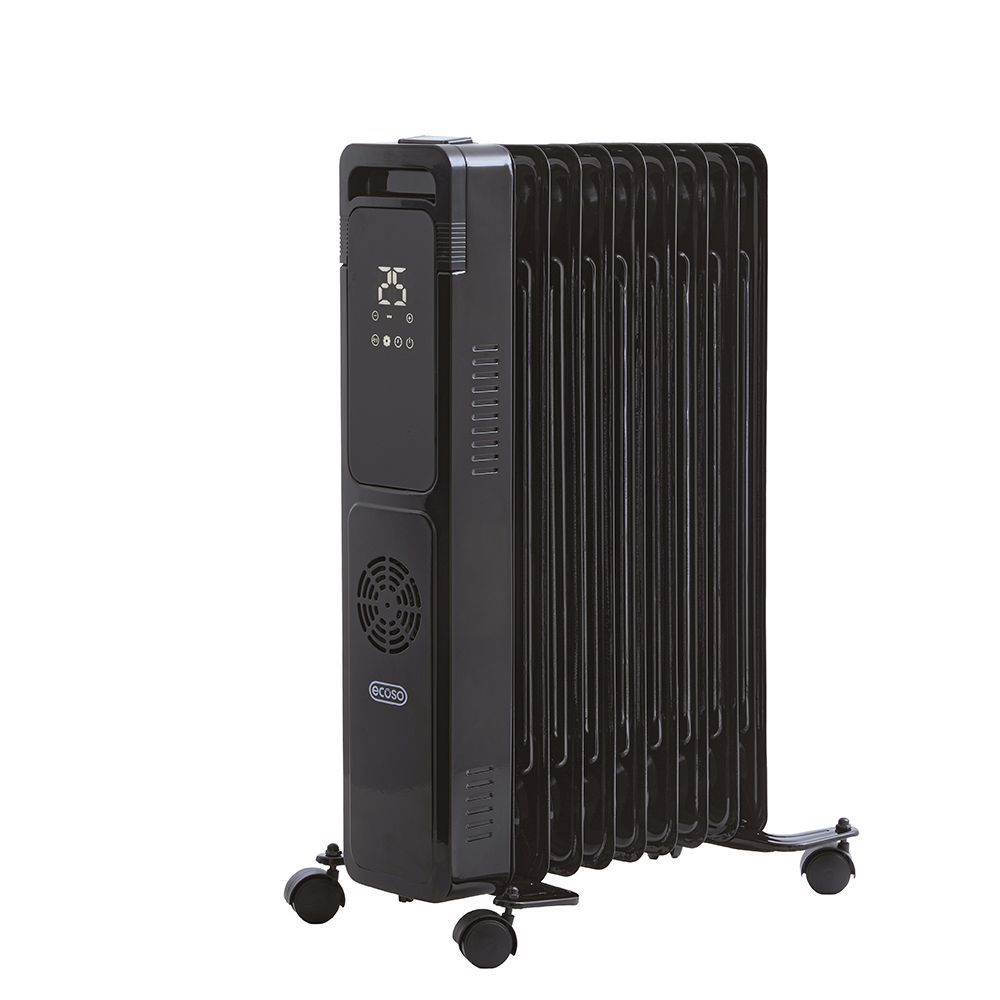 Ecoso Radiator ECOSO Ellis - Modern Electric Portable Oil Filled Radiator with Turbo ...