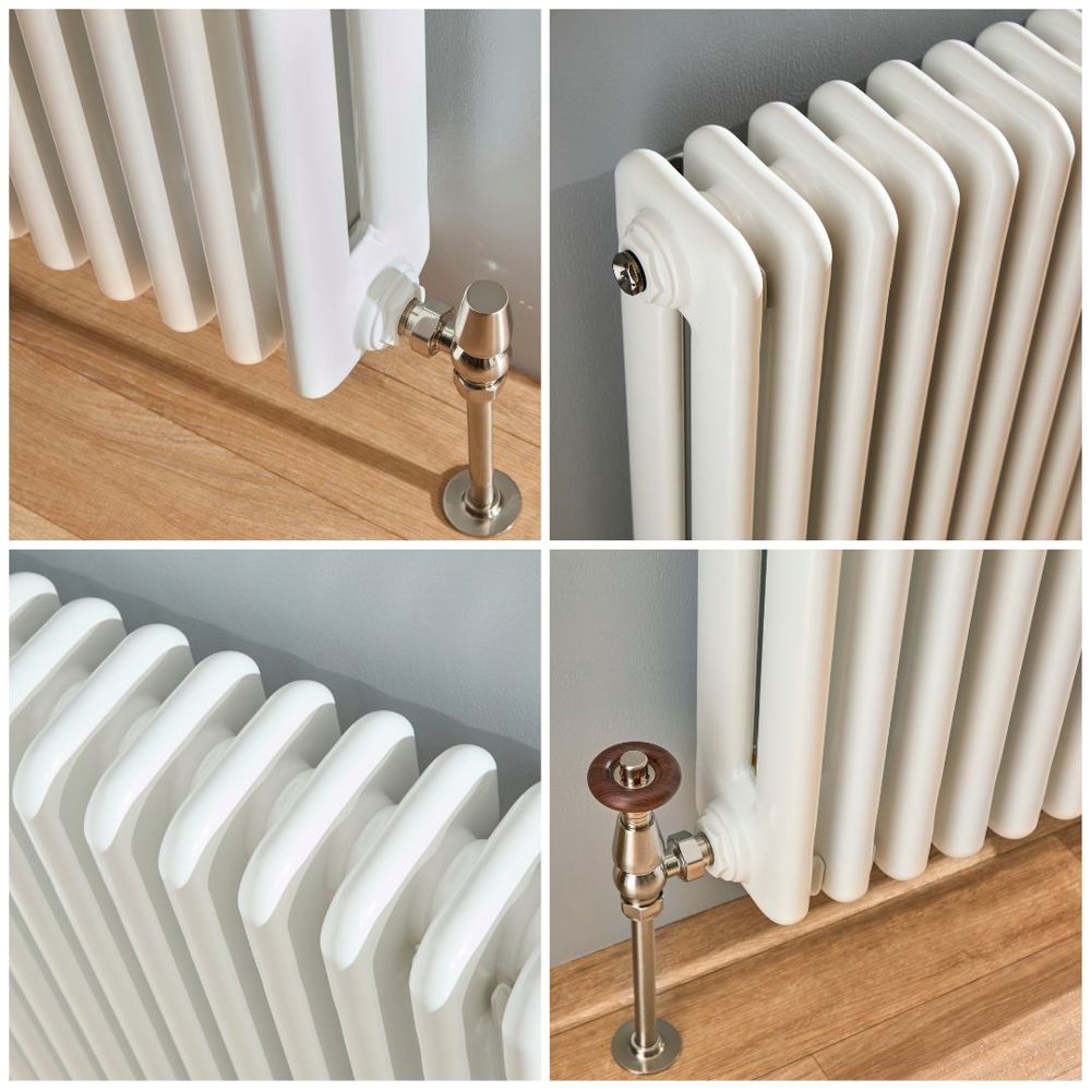 Coloumn Radiator Colours Milano Atticus - Modern Vertical Column Radiator - 2 Column - Everyday ...