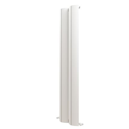 Carisa Nixie - Aluminium Vertical Designer Radiator - Choice of Finish