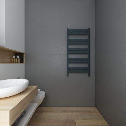 Carisa Soleil - Aluminium Heated Towel Rail - Choice of Finish