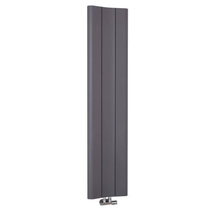 Milano Solis - Aluminium Vertical Designer Radiator (Single Panel) - Choice of Size and Finishes