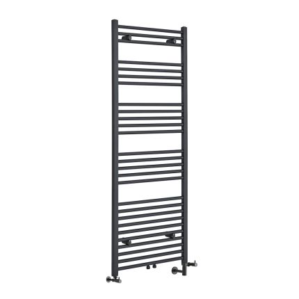 Milano Neva - Anthracite Dual Fuel Heated Towel Rail 1600mm x 600mm