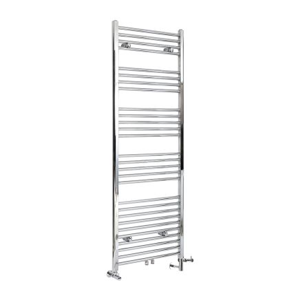 Milano Neva - Chrome Dual Fuel Heated Towel Rail 1600mm x 600mm