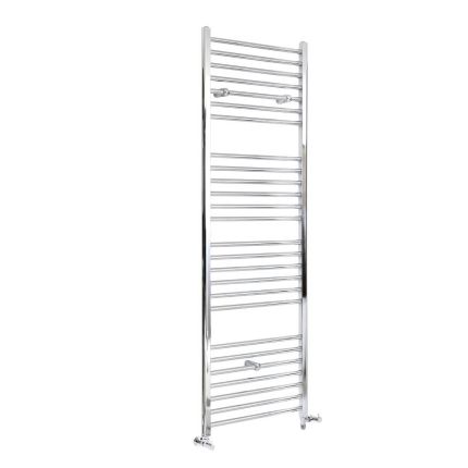 Milano Kent Dual Fuel - Straight Chrome Heated Towel Rail - Choice of Size