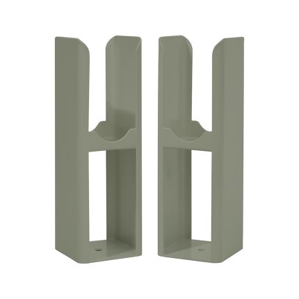 Milano Alpha - Floor-Mounting Feet for Alpha Flat Panel Designer Radiators - Choice of Colours