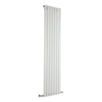 Milano Alpha - Flat Panel Vertical Designer Radiator - Single Panel - All Colours