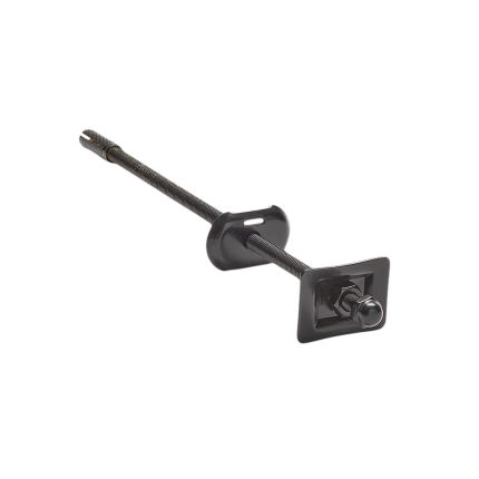 Milano - Cast Iron Radiator Straight Wall Stay - Black