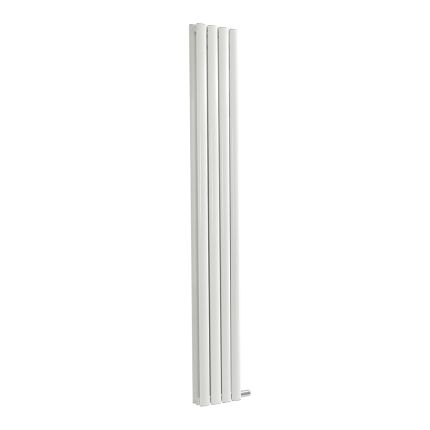 ECOSO Aruba Ardus - 1784mm White Dry Heat Vertical Electric Designer Radiator - Choice of Size and Wi-Fi Thermostat