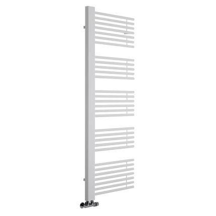 Lazzarini Way - Grado - Mineral White Designer Heated Towel Rail - 1600mm x 600mm