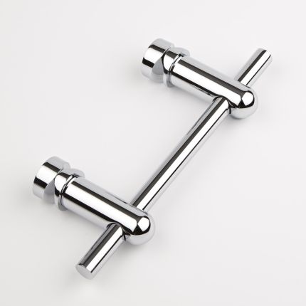 Milano - Chrome Towel Rail for Aruba Vertical Designer Radiators - Choice of Width
