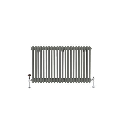Milano Windsor - Traditional Horizontal Column Radiator - 3 Column - Grey Custom Colours