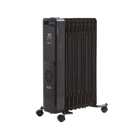 ECOSO Ellis - Modern Electric Portable Oil Filled Radiator with Turbo Fan - Choice of Wattage and Finish