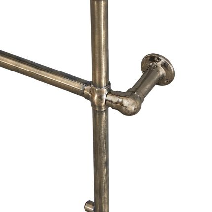 Milano Elizabeth - Traditional Dark Brushed Brass Heating Element Cable Masking Cover