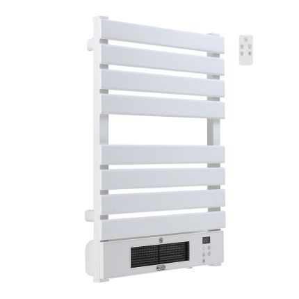 ECOSO Linus - Smart Wi-Fi Electric Heated Towel Rail with Fan - Choice of Size and Finish