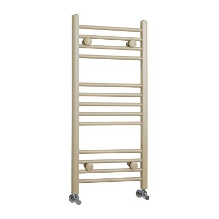 Milano Ive - Elk Brown Straight Heated Towel Rail - Choice of Size