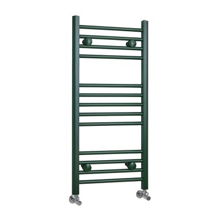 Milano Ive - Evergreen Straight Heated Towel Rail - Choice of Size