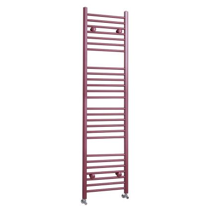 Milano Ive - Coloured Straight Heated Towel Rail - Choice of Size & Finish