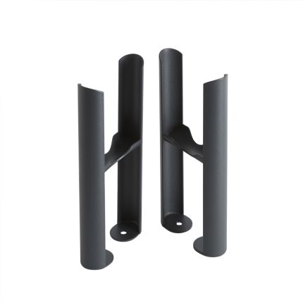 Milano Windsor - Traditional 2 Column Windsor Radiator Feet - Anthracite