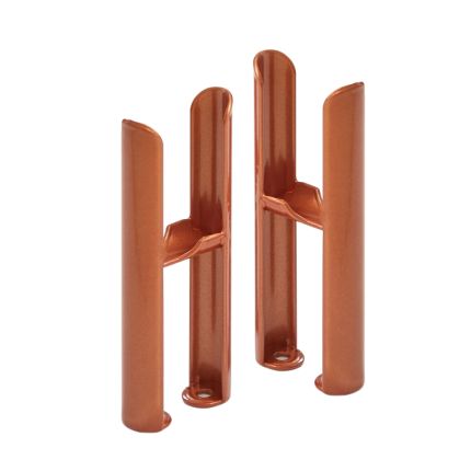 Milano Windsor - Traditional 2 Column Windsor Radiator Feet - Metallic Copper