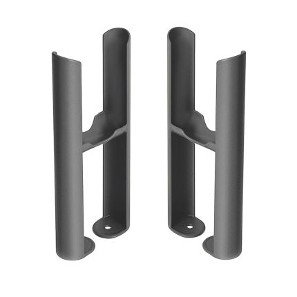 Milano Windsor - Traditional 2 Column Windsor Radiator Feet - Pewter