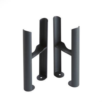 Milano Windsor - Traditional 3 Column Radiator Feet - Anthracite