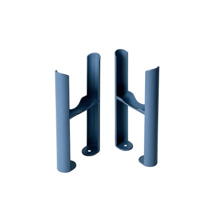 Milano Windsor - Traditional 3 Column Radiator Feet - Choice of Blue Finishes