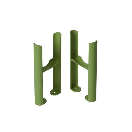 Milano Windsor - Traditional 3 Column Radiator Feet - Choice of Green Finishes