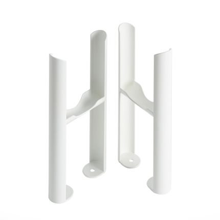 Milano Windsor - Traditional 3 Column Radiator Feet - White