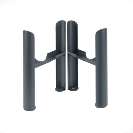 Milano Windsor - Traditional 4 Column Windsor Radiator Feet - Anthracite