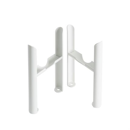 Milano Windsor - Traditional 4 Column Radiator Feet - White