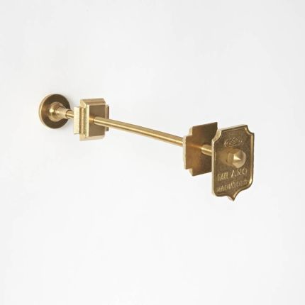 Milano Windsor - Column Radiator Luxury Wall Stay - Brass