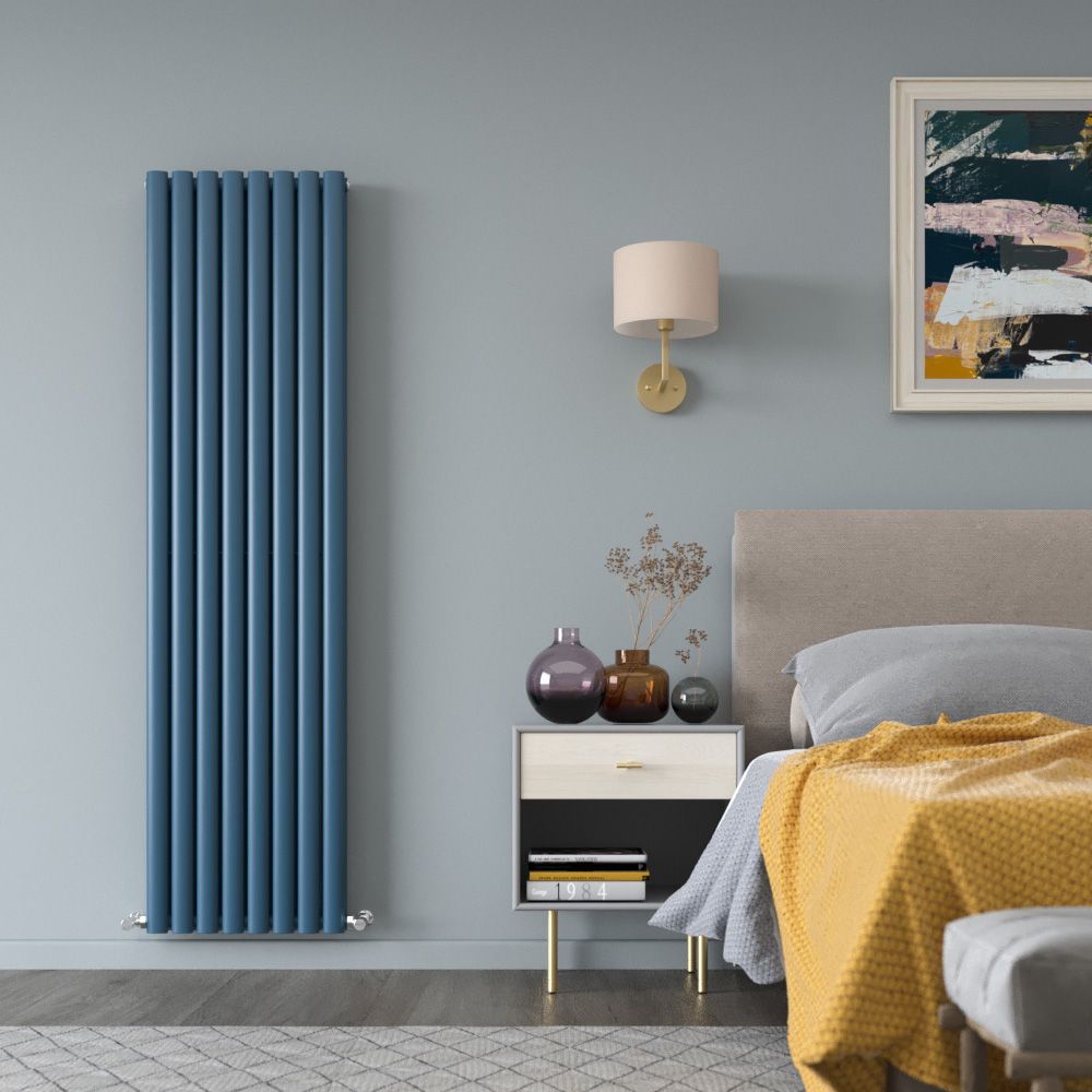 Milano Aruba - Vertical Double Panel Designer Radiator - Choice of Bright Colours and Sizes