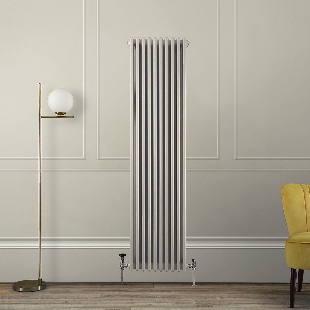 Milano Windsor - 1800mm Vertical Traditional Column Radiator - Triple Column - Choice of Neutral Finishes and Sizes
