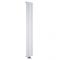 Milano Skye - Aluminium White Vertical Designer Radiator 1800mm x 280mm
