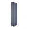 Milano Skye - Aluminium Anthracite Vertical Designer Radiator 1600mm x 565mm (Single Panel)