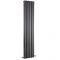 Milano Urban - Anthracite Vertical Double Column Radiator 1800mm x 383mm