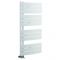 Milano Azore - White Curved Heated Towel Rail 1080mm x 550mm