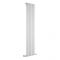 Milano Alpha - White Vertical Single Slim Panel Designer Radiator 1780mm x 420mm