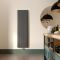 Milano Skye - Aluminium Anthracite Vertical Designer Radiator 1600mm x 470mm (Single Panel)