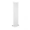 Milano Motus - White Vertical Aluminium Designer Radiator 1800mm x 390mm