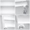 Milano Aruba - White Horizontal Designer Radiator 236mm x 1780mm (Single Panel)