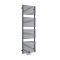 Milano Via - Anthracite Bar on Bar Central Connection Heated Towel Rail 1520mm x 500mm