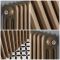 Milano Windsor - Metallic Bronze Horizontal Traditional Column Radiator - Triple Column - Choice Of Height & Width