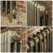 Milano Mercury - 3 Column Cast Iron Radiator - 860mm Tall - Natural Brass - Multiple Sizes Available