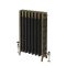 Milano Isabel - 4 Column Cast Iron Radiator - 760mm Tall - Natural Brass - Multiple Sizes Available